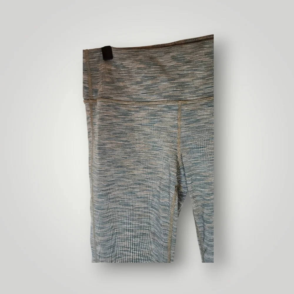 Athleta Green Space Dye Chatarunga Activewear Bottom Size Medium